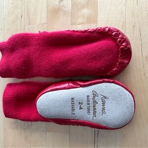 Hanna Andersson baby moccasins